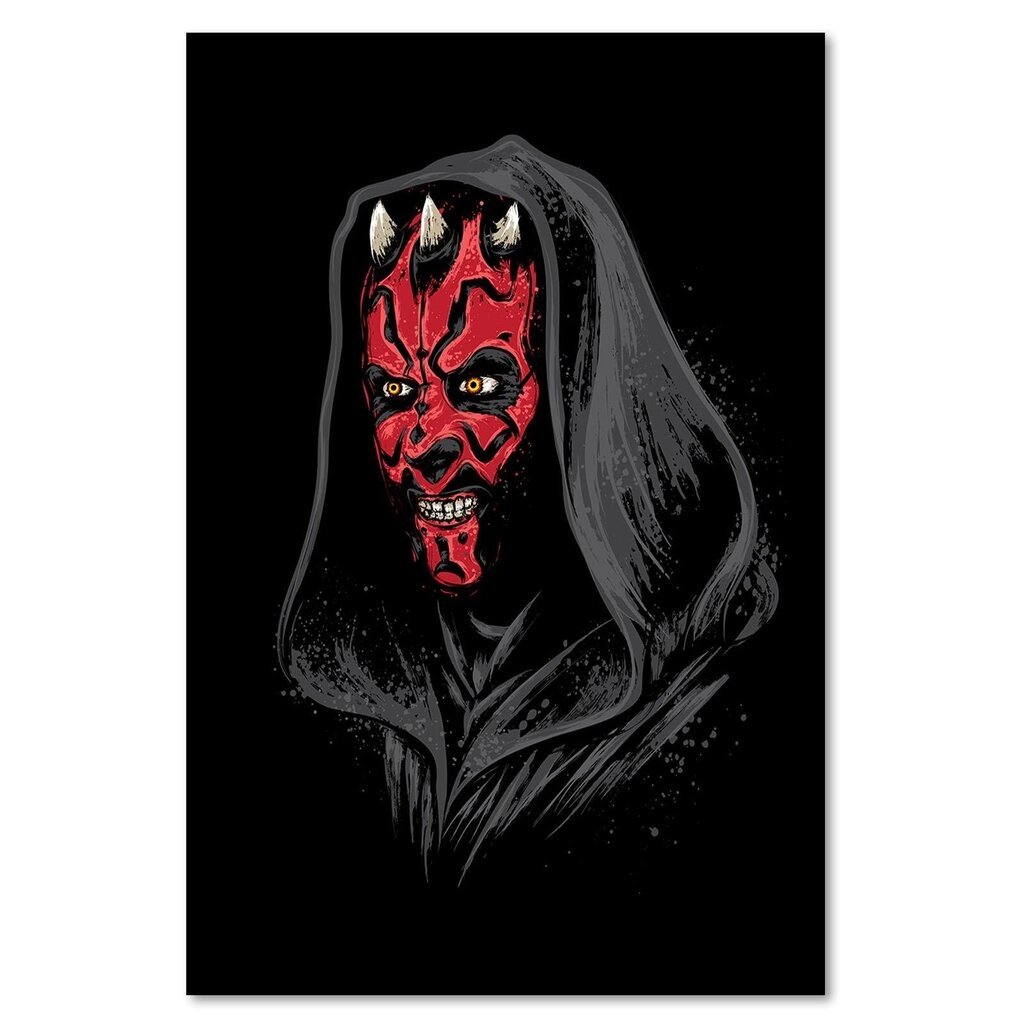 Kuva, Tohtori Monekers, Darth Maul Star Wars hinta ja tiedot | Taulut | hobbyhall.fi