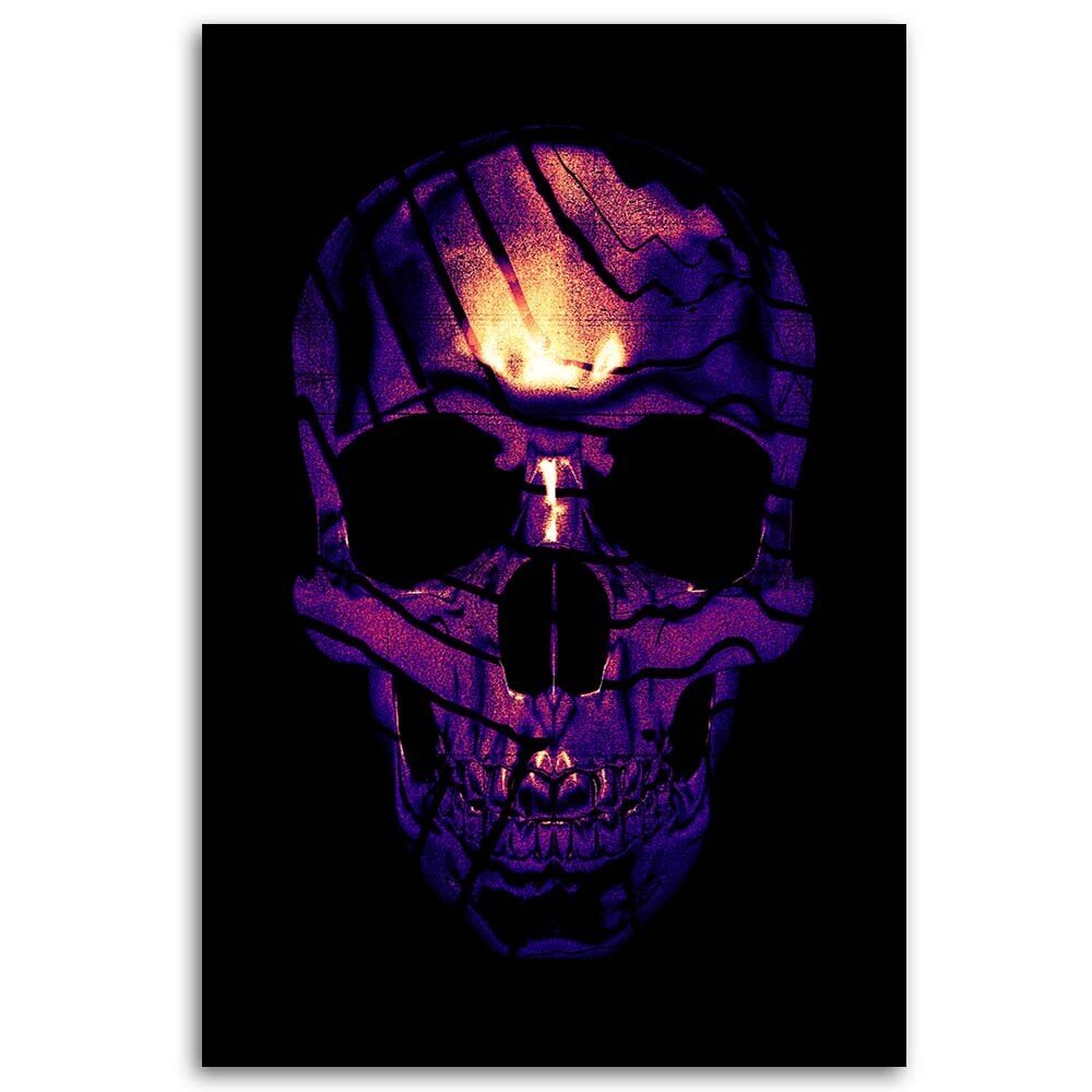 Kuva, N. Abakumov, Purple Skull hinta ja tiedot | Taulut | hobbyhall.fi