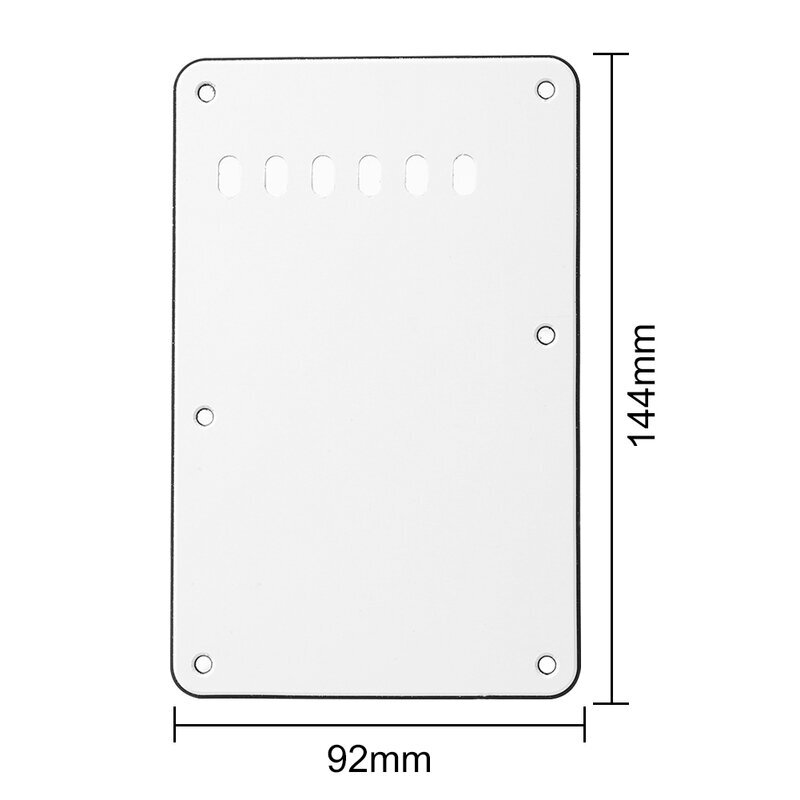 (B) 6-reikäinen sähkökitaran Tremolo-ontelon takalevy Fender ST SQ:lle hinta ja tiedot | Lisätarvikkeet autoiluun | hobbyhall.fi