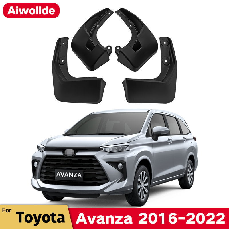 Auton lokasuojat Lokasuojat Toyota Avanza 2016-2022 2017 2018 2019 Roiskesuojat Lokasuojat Edessä Taka Lokasuojat Autotarvikkeet hinta ja tiedot | Lisätarvikkeet autoiluun | hobbyhall.fi