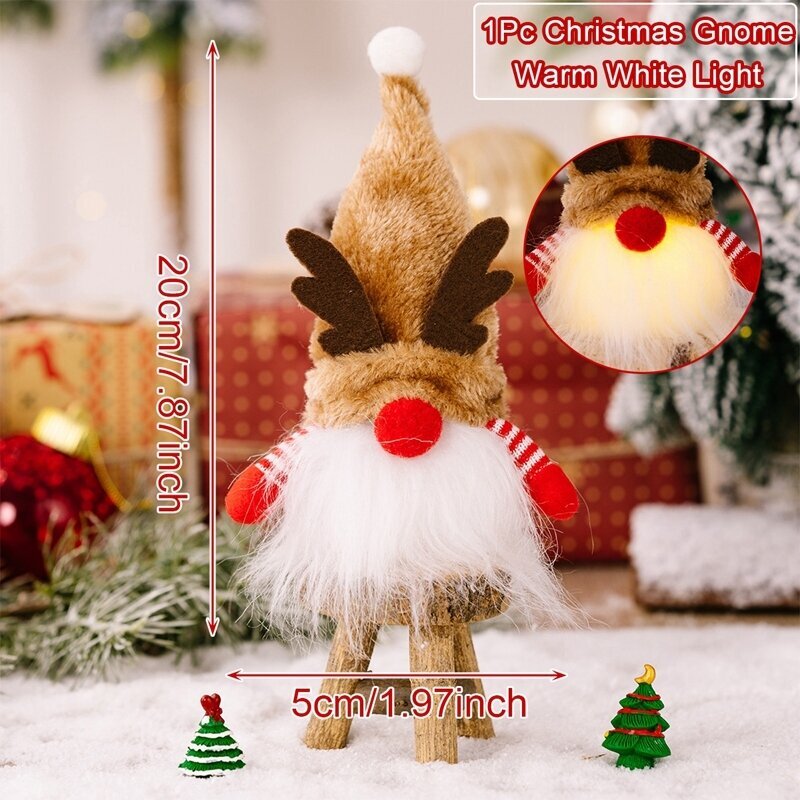 (kuten näytetääntyyli 33) Gnome Christmas Faceless Doll Hyvää joulua koristeet kotiin 2023 Joulukoristeet Xmas Navidad Noel Lahjat Uusi vuosi 2024 hinta ja tiedot | Joulukoristeet | hobbyhall.fi