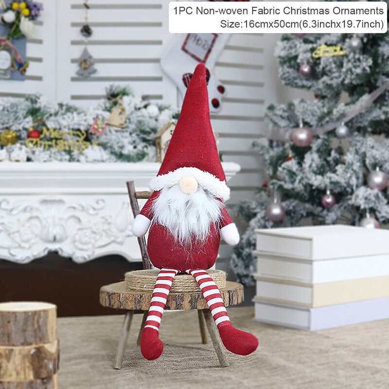 -7Joulu Faceless Doll Gnome 2023 Hyvää joulukoristeita kotiin joulukoristeisiin Xmas Navidad Natal Uusi vuosi 2024 hinta ja tiedot | Joulukoristeet | hobbyhall.fi