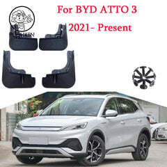 (4 kpl)BYD ATTO 3 EV 2022 2023 Auton lokasuojat Lokasuojat Roiskesuojat Lokasuojat Etu takalokasuoja ABS hinta ja tiedot | Lisätarvikkeet autoiluun | hobbyhall.fi