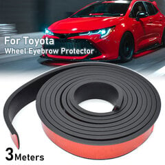 Auton lokasuoja Flare Wheel Arch Wing Expander Kulmien suoja Auto Lokasuoja Huulisuoja Toyota Corolla RAV4 Camry Yaris Avensis hinta ja tiedot | Lisätarvikkeet autoiluun | hobbyhall.fi