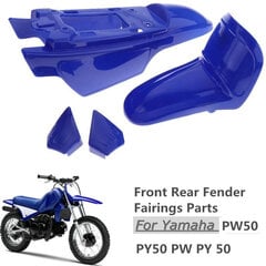 Muoviset etu takalokasuojat osasarja Yamaha PW50 PY50 PW PY 50 hinta ja tiedot | Lisätarvikkeet autoiluun | hobbyhall.fi