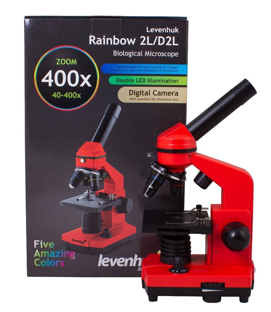 Levenhuk Rainbow 2L hinta ja tiedot | Mikroskoopit ja teleskoopit | hobbyhall.fi