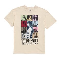 Taylor Swift The Eras Tour Beige T-Shirt hinta ja tiedot | Miesten T-paidat | hobbyhall.fi