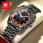 Miesten Kellot Casual Fashion Quartz Watch For Man Stainless Steel Wat hinta ja tiedot | Miesten kellot | hobbyhall.fi