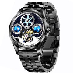 Huippumerkki Luxruy Miesten Kellot Advanced Tourbillon Automatic Mechanical Wristw hinta ja tiedot | Miesten kellot | hobbyhall.fi