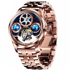 Huippumerkki Luxruy Miesten Kellot Advanced Tourbillon Automatic Mechanical Wristw hinta ja tiedot | Miesten kellot | hobbyhall.fi