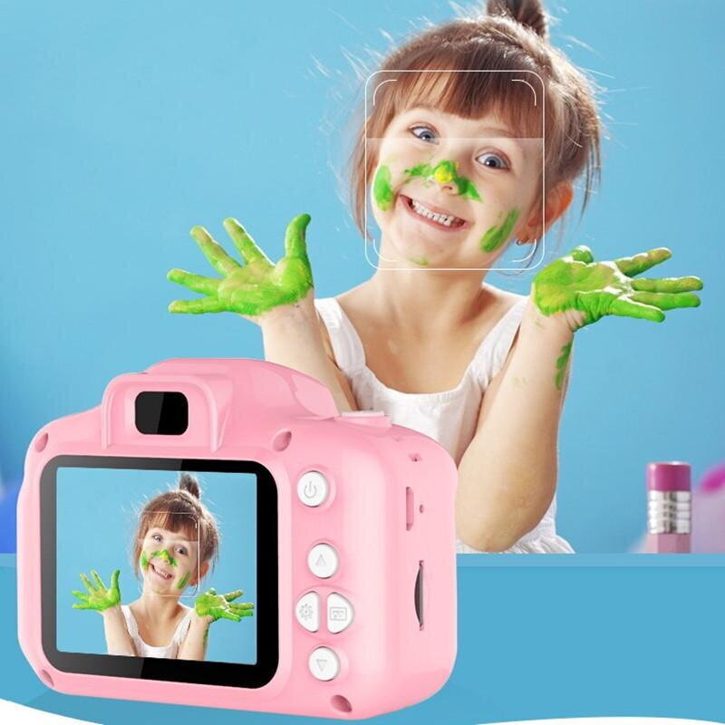 Lasten videokamera, X2 Mini, pinkki hinta ja tiedot | Kamerat | hobbyhall.fi