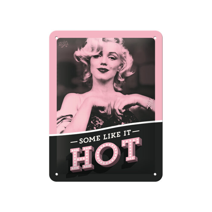 Kilpi 15x20 / Marylin Monroe - Some like it hot hinta ja tiedot | Sisustustuotteet | hobbyhall.fi