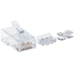 Pistokkeet Intellinet RJ45 8P/8C UTP Cat6a, 80 kpl. hinta ja tiedot | Komponenttien lisätarvikkeet | hobbyhall.fi