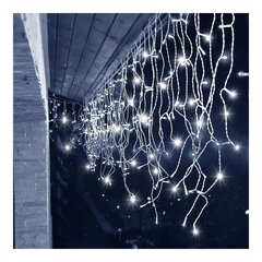 500 LED Outdoor Icicles salamatoiminnolla BlitzTop, kylmä valkoinen hinta ja tiedot | Jouluvalot | hobbyhall.fi