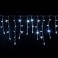 500 LED Outdoor Icicles salamatoiminnolla BlitzTop, kylmä valkoinen hinta ja tiedot | Jouluvalot | hobbyhall.fi