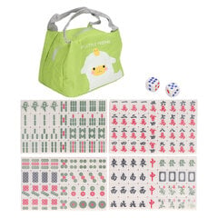 Pieni kiinalainen mahjong-lelu selkeäkuvioinen perinteinen mahjong-pelilelu kotiin asuntola Pinkki hinta ja tiedot | Lautapelit ja älypelit | hobbyhall.fi