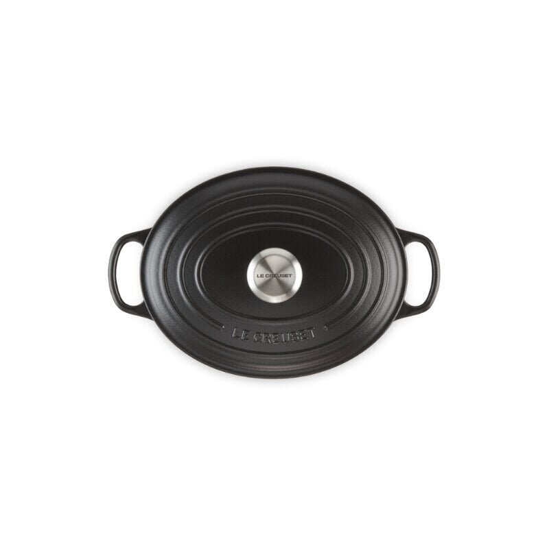 Le Creuset Valurautainen kattila soikea 27cm / 4,1L mattamusta hinta ja tiedot | Kattilat ja painekattilat | hobbyhall.fi