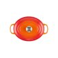 Le Creuset Valurautainen kattila soikea 27cm / 4,1L oranssi hinta ja tiedot | Kattilat ja painekattilat | hobbyhall.fi