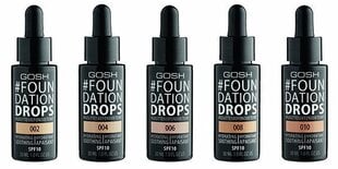 GOSH #Foundation Drops -meikkivoide, 30 ml, Natural hinta ja tiedot | Meikkivoiteet ja puuterit | hobbyhall.fi