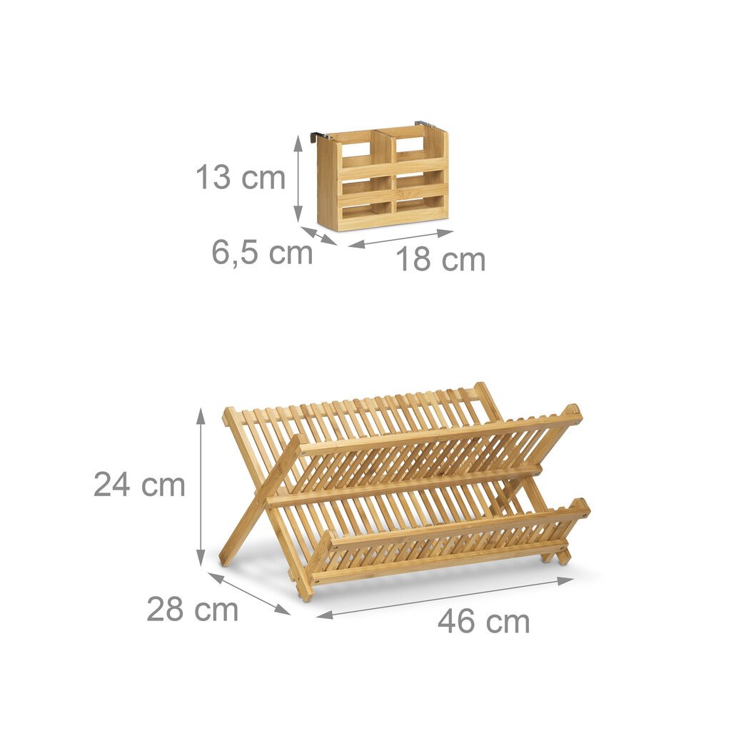 Relaxday-astiankuivaaja CROSS ruokailuvälinekorilla hinta ja tiedot | Roska-astiat | hobbyhall.fi