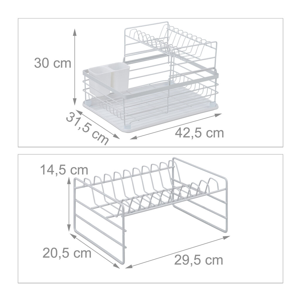 Relaxday metallinen astiankuivaaja hinta ja tiedot | Roska-astiat | hobbyhall.fi