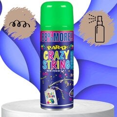 Neonikonfetti spray 250 ml, vihreä hinta ja tiedot | Juhlakoristeet | hobbyhall.fi