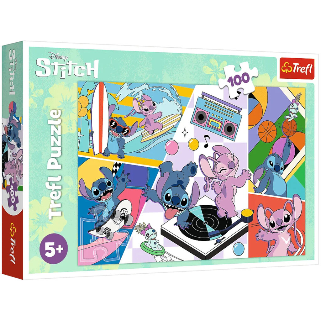 Lilo ja Stitch palapeli, 100 osaa, Trefl hinta ja tiedot | Palapelit | hobbyhall.fi