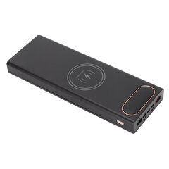 L10 10x18650 DIY Power Bank 22,5 W Pikalataus 15 W Langaton lataus Akkukotelo LCD-näytöllä ja Micro Type C Input Black hinta ja tiedot | Puhelimen kuoret ja kotelot | hobbyhall.fi