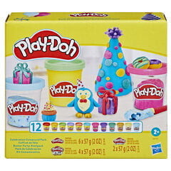 Mallisarja Play Doh Party, 12 kpl. hinta ja tiedot | Play-Doh Lapset | hobbyhall.fi