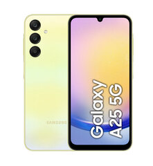 Samsung Galaxy A25 5G yellow 128GB hinta ja tiedot | Matkapuhelimet | hobbyhall.fi