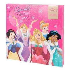 Kosmetiikkajoulukalenteri Disney Princess hinta ja tiedot | Tyttöjen lelut | hobbyhall.fi