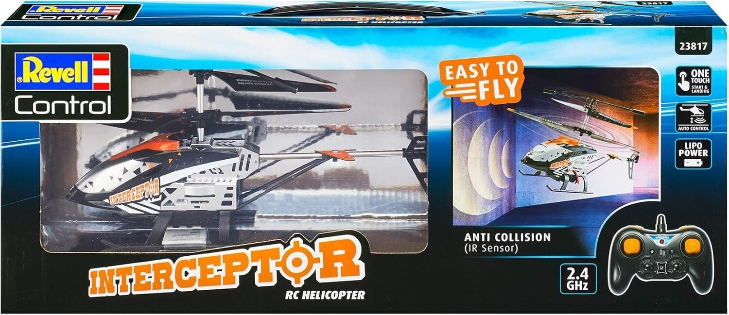 Revell Interceptor RC-helikopteri hinta ja tiedot | Poikien lelut | hobbyhall.fi