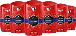 OLD SPICE Captain deodoranttipuikko 50 ml X 6 pulloa hinta ja tiedot | Deodorantit | hobbyhall.fi