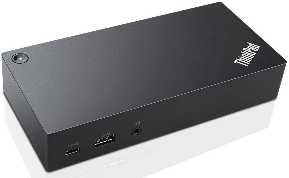 Lenovo ThinkPad USB -C Dock - EU 90W hinta ja tiedot | Adapterit | hobbyhall.fi