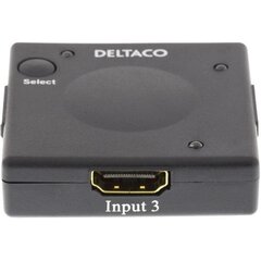 Adapteri Deltaco HDMI-7002(3 IN -> 1 OUT) hinta ja tiedot | Deltaco Tietokoneiden lisävarusteet | hobbyhall.fi