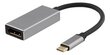 Deltaco USB-C -sovitin - DisplayPort hinta ja tiedot | Adapterit | hobbyhall.fi