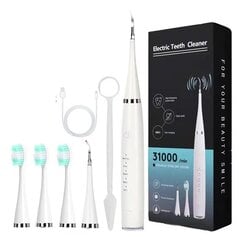 Electric Sonic Dental Calculus Remover Scaler hampaiden valkaisupuhdistustyökalusarja Poista plakin hammaskiven keltaiset hampaiden savutahrat hinta ja tiedot | Sähköhammasharjat | hobbyhall.fi