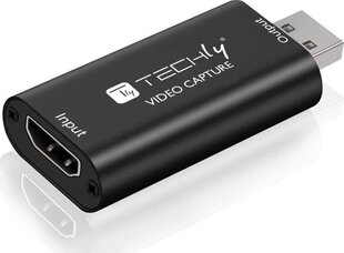 Techly I-USB-VIDEO-1080TY hinta ja tiedot | Techly Tietokoneet ja pelaaminen | hobbyhall.fi