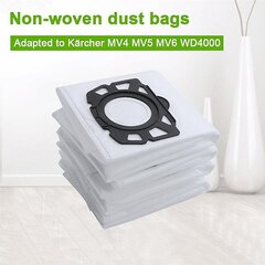 Sopii Wd4/Wd5/Mv4/Mv5 Easy Filter Hepa Filter -pölynimuriin kuitukankaiseen pölynkeräyspussiin hinta ja tiedot | Pölynimureiden lisätarvikkeet | hobbyhall.fi