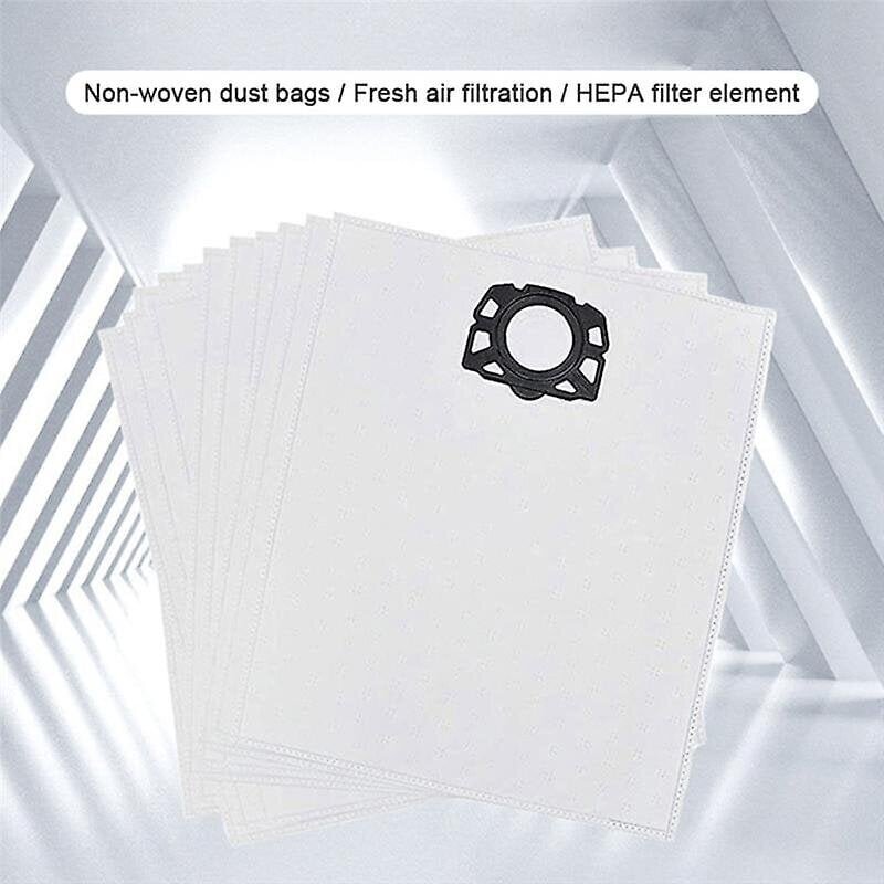 Sopii Wd4/Wd5/Mv4/Mv5 Easy Filter Hepa Filter -pölynimuriin kuitukankaiseen pölynkeräyspussiin hinta ja tiedot | Pölynimureiden lisätarvikkeet | hobbyhall.fi