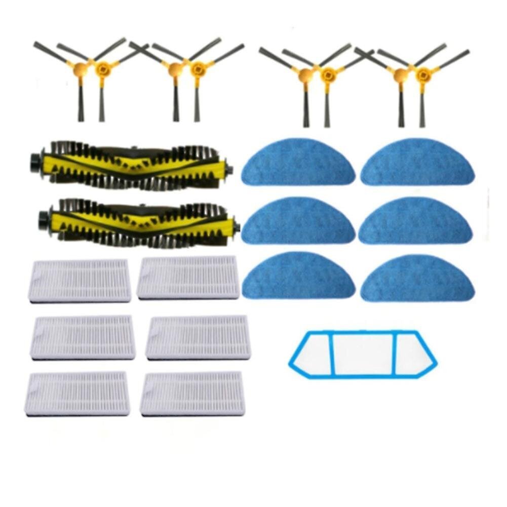 HEPA-suodattimen pääharjamoppi X500 X520 X600 Pro X500 T8 S6 Ikhos Create Netbot S15 -pölynimuriin hinta ja tiedot | Pölynimureiden lisätarvikkeet | hobbyhall.fi