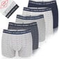 Bokserit Miesten LEE COOPER BM495 Puuvilla, Alusvaatteet, 5 kpl hinta ja tiedot | Miesten alushousut | hobbyhall.fi