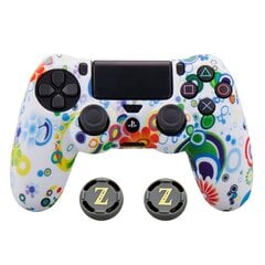 Q-For Playstation 4 PS4 -ohjaimen suojakotelo Pehmeä silikonigeelikuminen ihosuoja liukuesteellä PS4 Pro Slimille hinta ja tiedot | Pelikonsolitarvikkeet | hobbyhall.fi