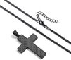 Black Cross Kaulakoru Miehille Raamattu Jae Serenity Prayer Ruostumaton Teräs Amerikan Lippu Riipus Ketju Pojille Miehille Uskonnollinen Kristitty Katolinen Syntymäpäivä Joulu Korut Miesten Poikaystävä hinta ja tiedot | Miesten korut | hobbyhall.fi