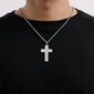 Black Cross Kaulakoru Miehille Raamattu Jae Serenity Prayer Ruostumaton Teräs Amerikan Lippu Riipus Ketju Pojille Miehille Uskonnollinen Kristitty Katolinen Syntymäpäivä Joulu Korut Miesten Poikaystävä hinta ja tiedot | Miesten korut | hobbyhall.fi