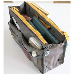 Premium Handbag Purse Organizer - Tyyli jokaiselle naiselle - keltainen hinta ja tiedot | Naisten laukut | hobbyhall.fi