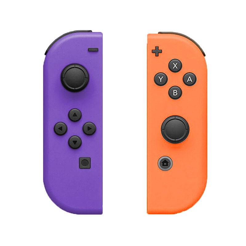 Purppura oranssi-1 pari Nintendo Switch NS JoyCon Joy Con -kotelolle kuoriohjainkotelo kytkinkuorelle Vihreä violetti keltainen vaaleanpunainen kansi hinta ja tiedot | Pelikonsolitarvikkeet | hobbyhall.fi