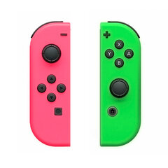 Vaaleanpunainen Vihreä-1 pari Nintendo Switch NS JoyCon Joy Con Housing Shell Controller Kotelo Switch Shellille Vihreä Purppura Keltainen Vaaleanpunainen Kansi hinta ja tiedot | Pelikonsolitarvikkeet | hobbyhall.fi