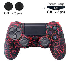 UUSI 16 DATA FROG Silicone Camo Case Playstation 4:lle Protective Skin Controller Gamepad Cap PS4/Pro/Slim Joystick Accessories 2022:lle hinta ja tiedot | Pelikonsolitarvikkeet | hobbyhall.fi