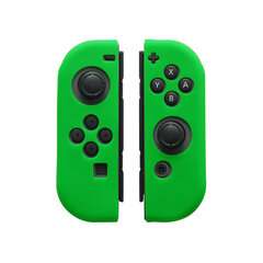 16 Tummanvihreä-Vasen Oikea Pehmeä Silikoni Kumi Grip Gel Guard L R Controller Gamepad Sleeve Kotelon kansi Nintendo Switch Joy-Con Joycon NS hinta ja tiedot | Pelikonsolitarvikkeet | hobbyhall.fi